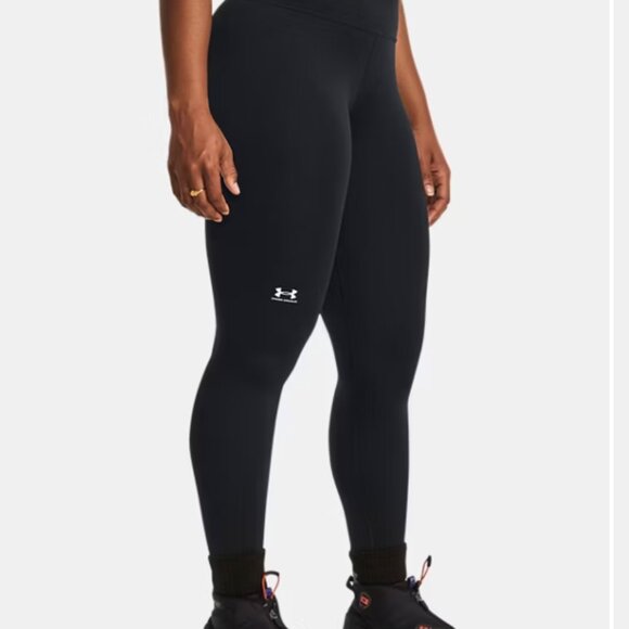 Under Armour ColdGear® Women's Leggings NWT Large Tall Black - Picture 1 of 7
